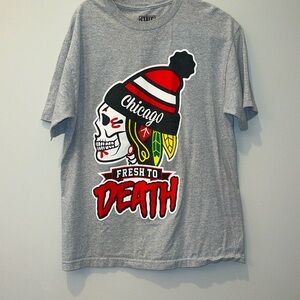 STATE OF MIND LARGE Blackhawks Graphic Tee